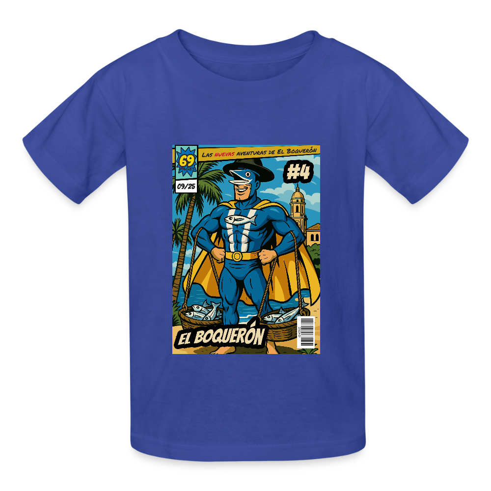 El Boquerón #4 - El Cenachero - Kids T-Shirt - royal blue