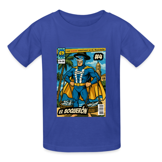 El Boquerón #4 - El Cenachero - Kids T-Shirt - royal blue