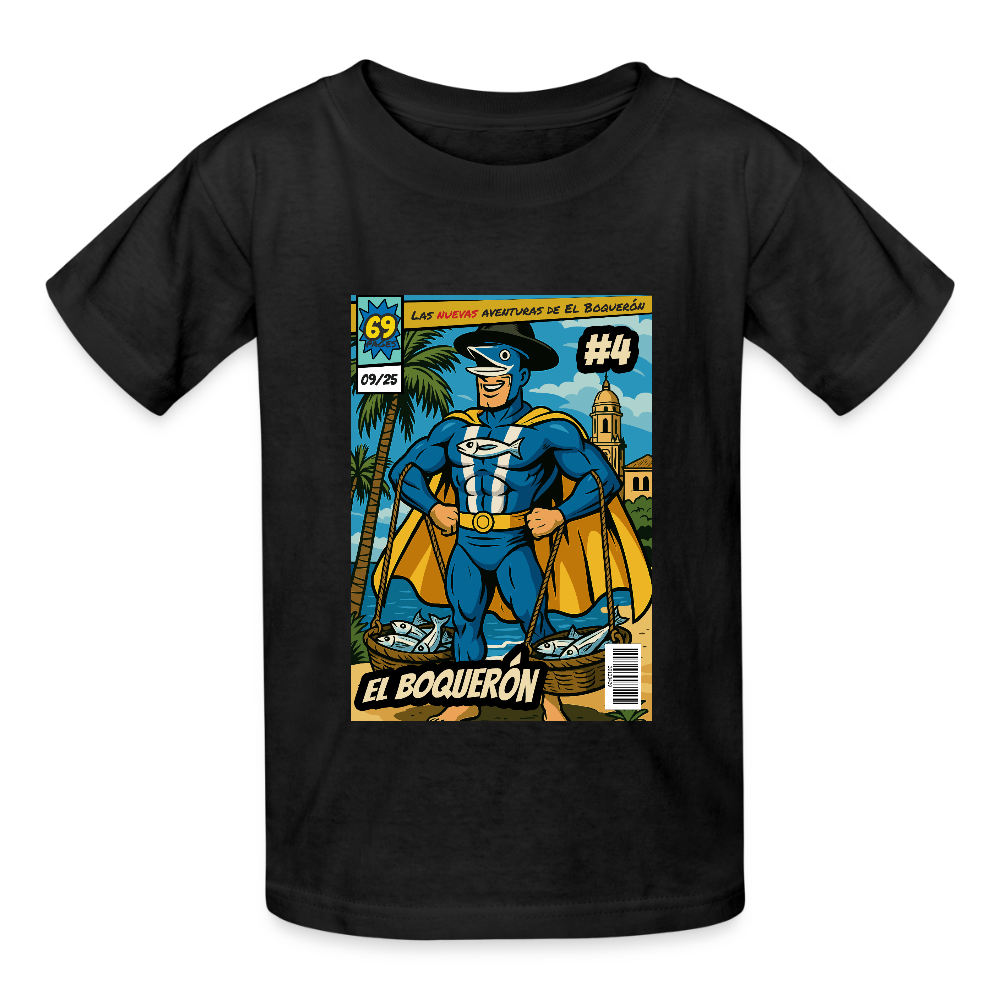 El Boquerón #4 - El Cenachero - Kids T-Shirt - black