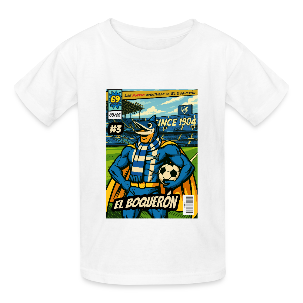 El Boquerón #3 - La Rosaleda - Kids T-Shirt - white