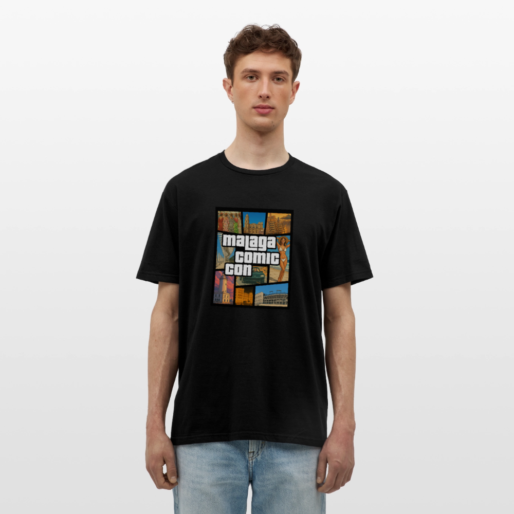 Malaga Comic Con GTA Style – Unisex T-Shirt - black