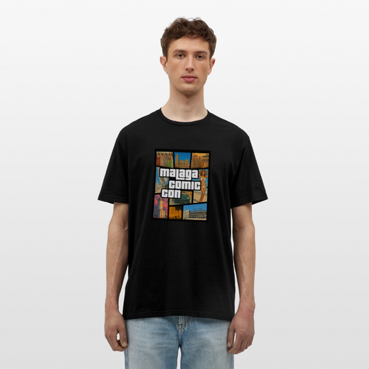 Malaga Comic Con GTA Style – Unisex T-Shirt - black