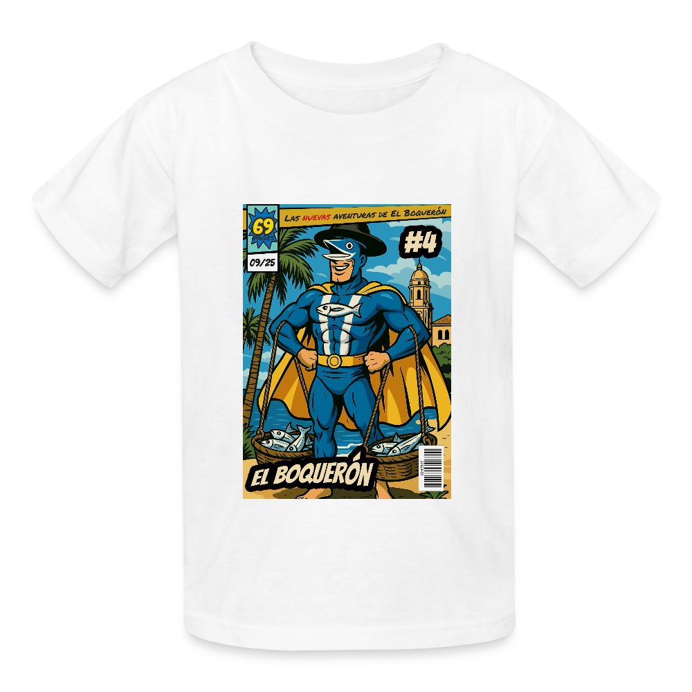 El Boquerón #4 - El Cenachero - Kids T-Shirt - white