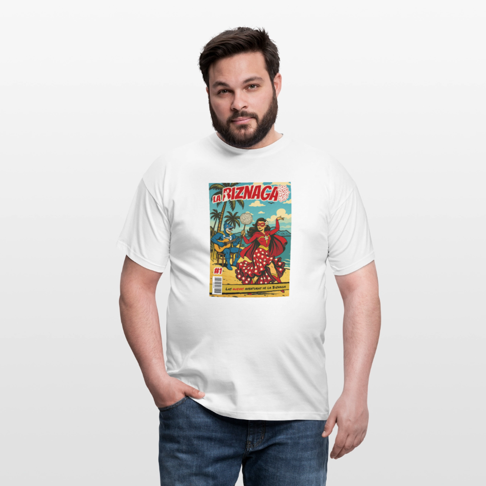 La Biznaga #1 -Flemenco - Unisex T-Shirt - white