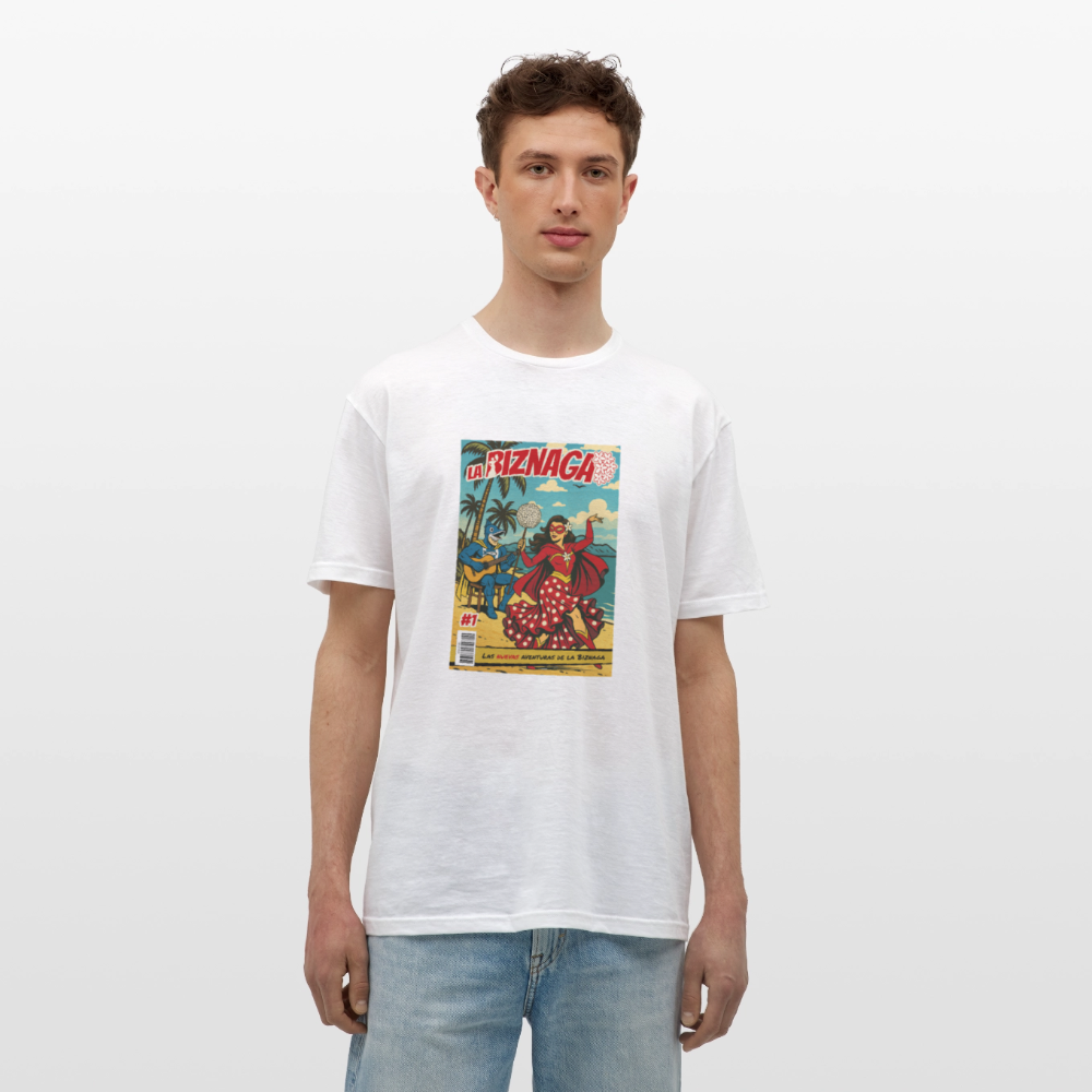 La Biznaga #1 -Flemenco - Unisex T-Shirt - white