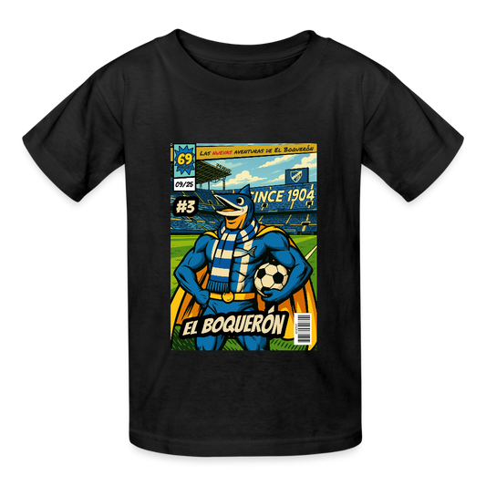 El Boquerón #3 - La Rosaleda - Kids T-Shirt - black