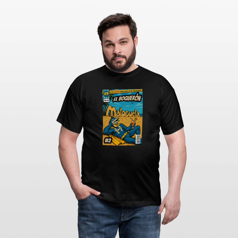 El Boquerón #2 - Malagueta Beach - Unisex T-Shirt - black