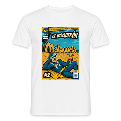 El Boquerón #2 - Malagueta Beach - Unisex T-Shirt - white