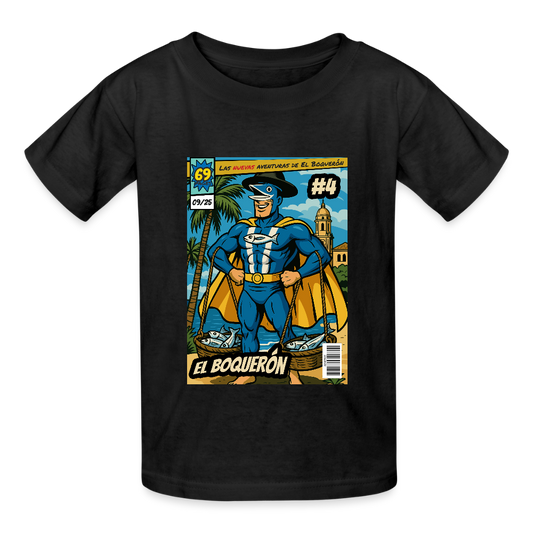 El Boquerón #4 - El Cenachero - Kids T-Shirt - black