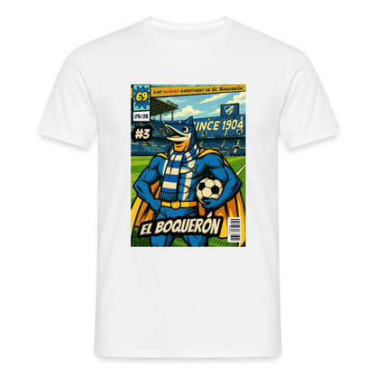 El Boquerón #3 - La Rosaleda - Unisex T-Shirt - white