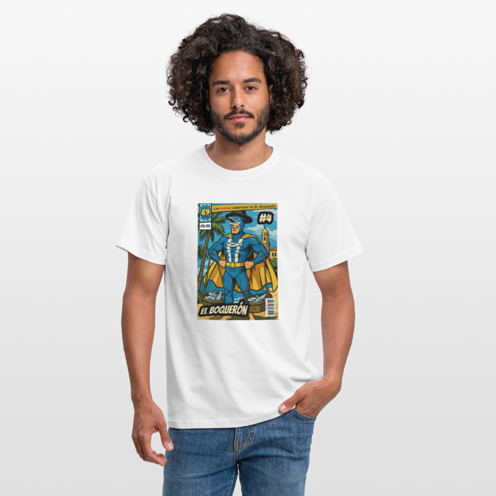 El Boquerón #4 - El Cenachero - Unisex T-Shirt - white