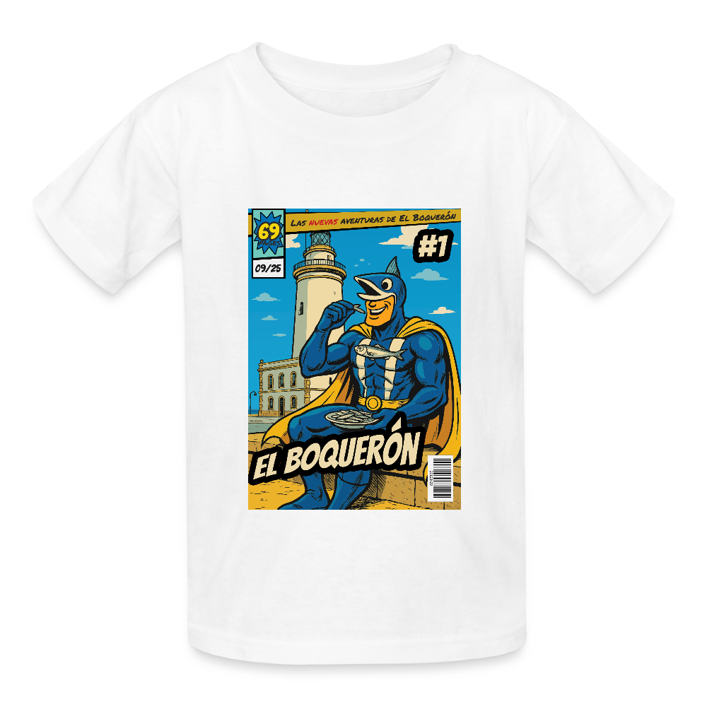 El Boquerón #1 - The Lighthouse - Kids T-Shirt - white
