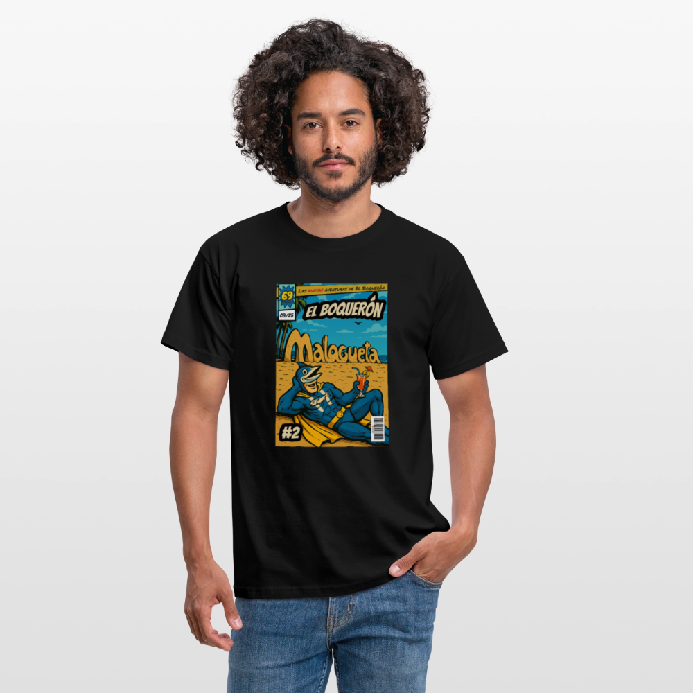 El Boquerón #2 - Malagueta Beach - Unisex T-Shirt - black