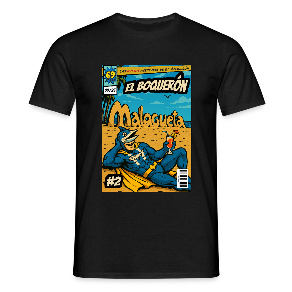 El Boquerón #2 - Malagueta Beach - Unisex T-Shirt - black