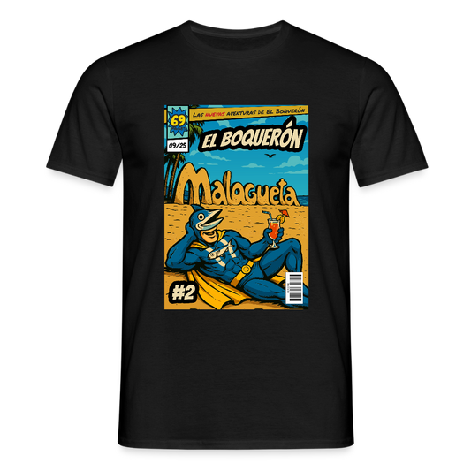 El Boquerón #2 - Malagueta Beach - Unisex T-Shirt - black
