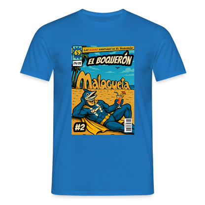 El Boquerón #2 - Malagueta Beach - Unisex T-Shirt - royal blue