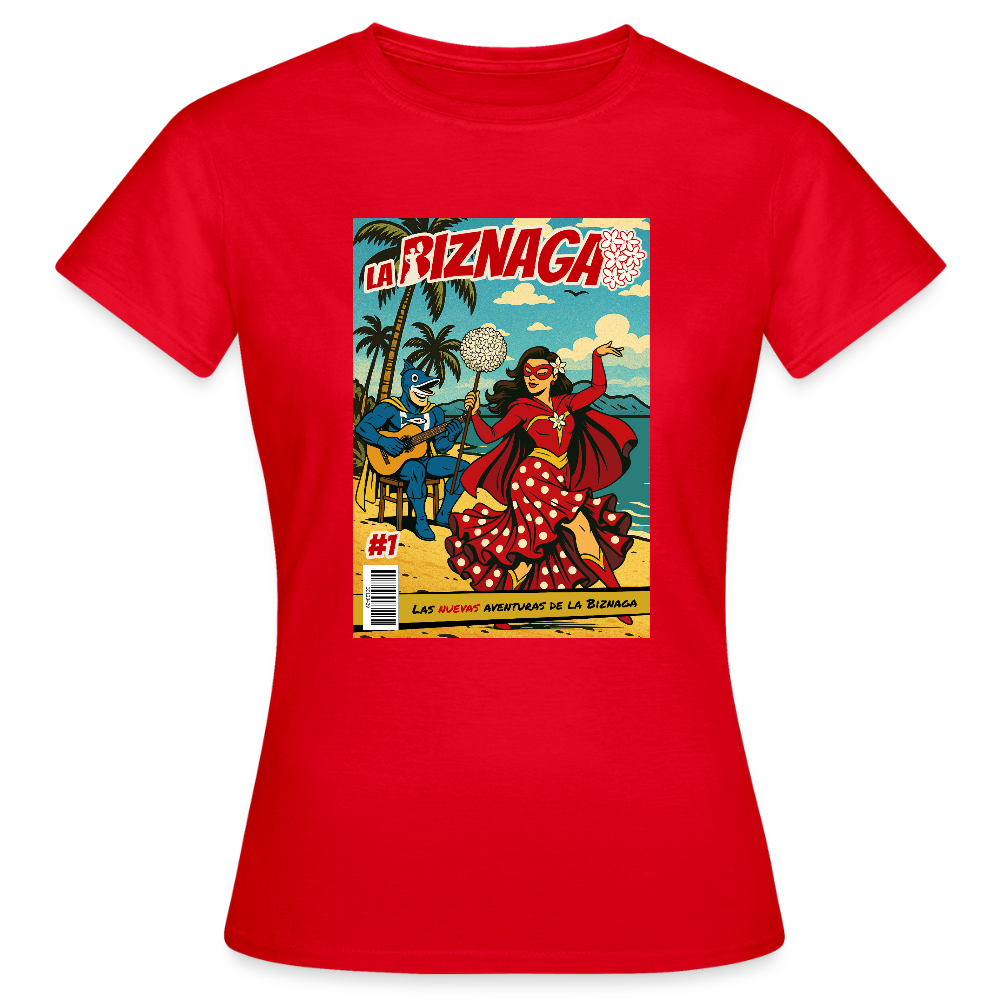 La Biznaga #1 -Flemenco - Women's T-Shirt - red