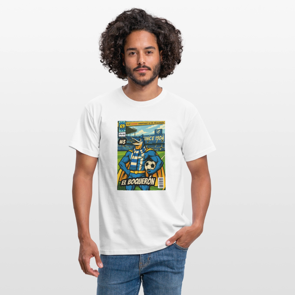 El Boquerón #3 - La Rosaleda - Unisex T-Shirt - white