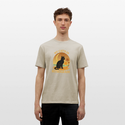 My Cat is Retrograde - Unisex T-Shirt - sand beige