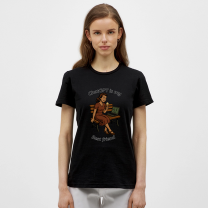ChatGPT is My Best Friend - Womens T-Shirt - black