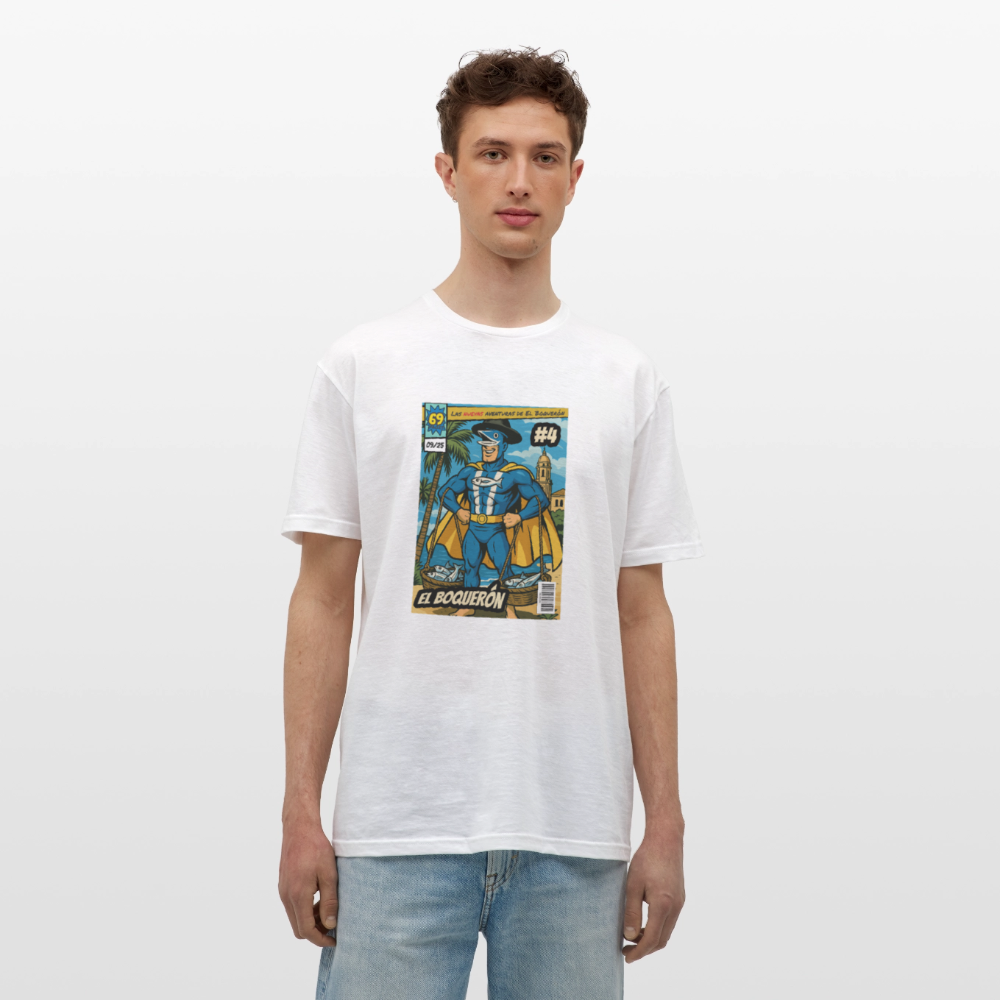 El Boquerón #4 - El Cenachero - Unisex T-Shirt - white