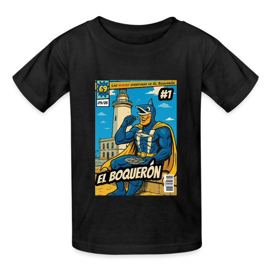 El Boquerón #1 - The Lighthouse - Kids T-Shirt - black