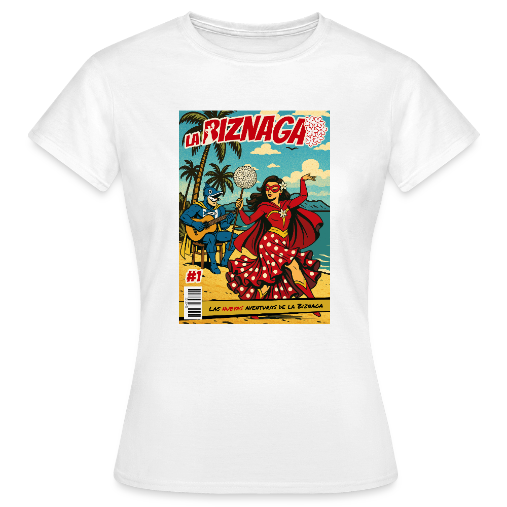 La Biznaga #1 -Flemenco - Women's T-Shirt - white