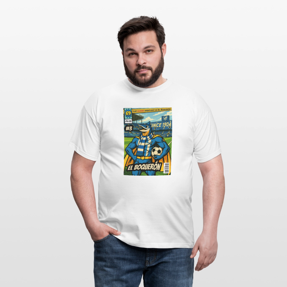El Boquerón #3 - La Rosaleda - Unisex T-Shirt - white