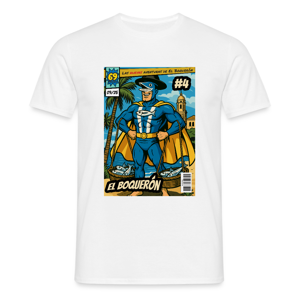 El Boquerón #4 - El Cenachero - Unisex T-Shirt - white