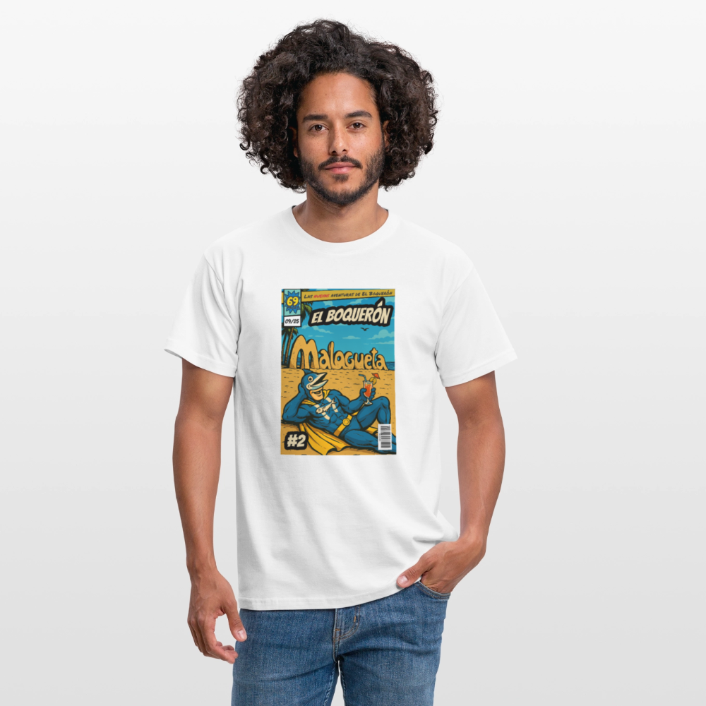 El Boquerón #2 - Malagueta Beach - Unisex T-Shirt - white