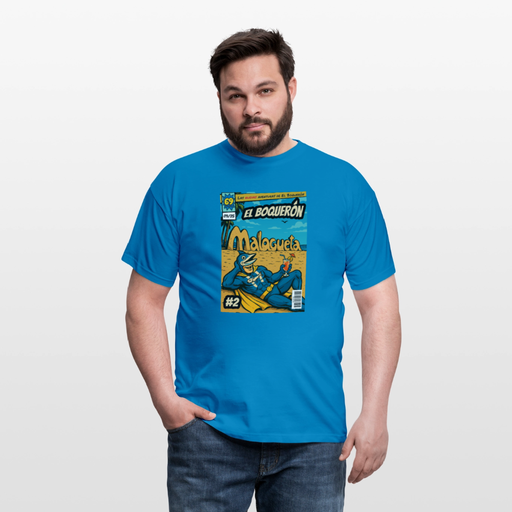 El Boquerón #2 - Malagueta Beach - Unisex T-Shirt - royal blue