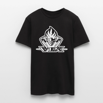 VTX Burning skull tribute shirt - black